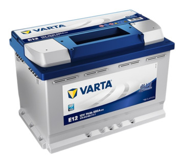 Акумулятор VARTA BLUE dynamic (E12) 574013068, 74Ah, 680A